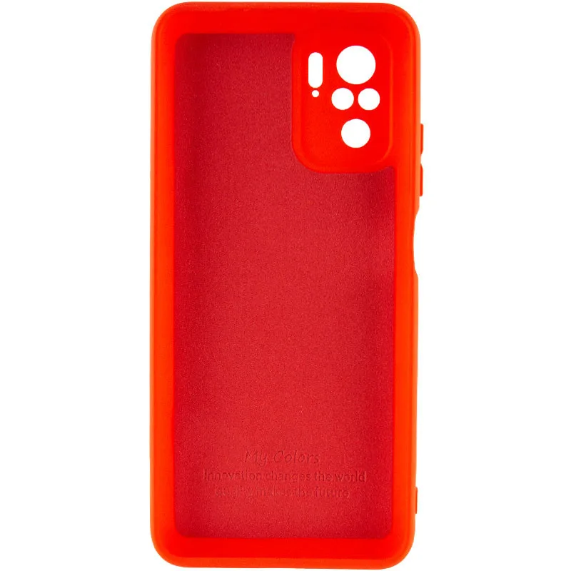 Чохол Silicone Cover My Color із захистом камери (A) для Xiaomi Redmi Note 10 / Note 10s