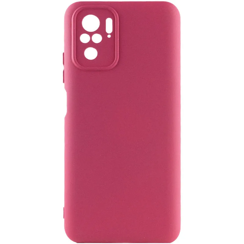Чохол Silicone Cover із захистом камери without Logo (A) для Xiaomi Redmi Note 10 / Note 10s