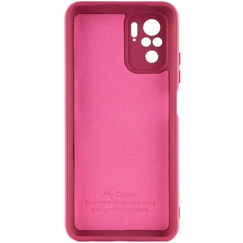 Чохол Silicone Cover із захистом камери without Logo (A) для Xiaomi Redmi Note 10 / Note 10s