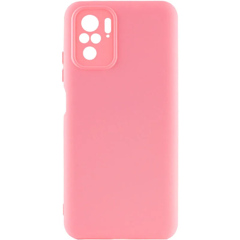 Чохол Silicone Cover із захистом камери without Logo (A) для Xiaomi Redmi Note 10 / Note 10s