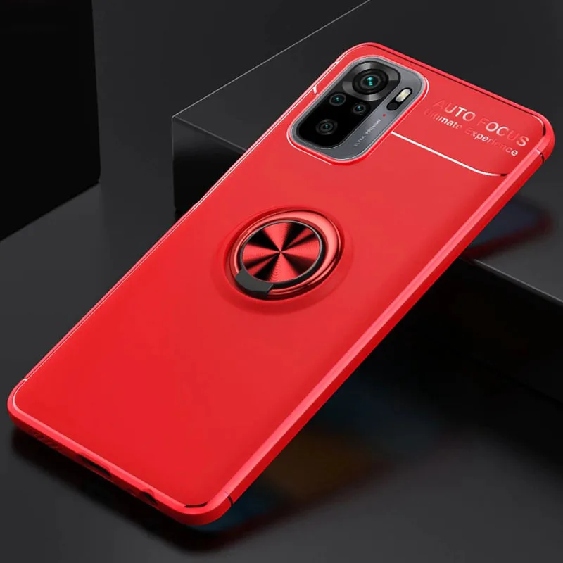 TPU чохол Deen ColorRing під магнітний тримач (opp) для Xiaomi Redmi Note 10 / Note 10s