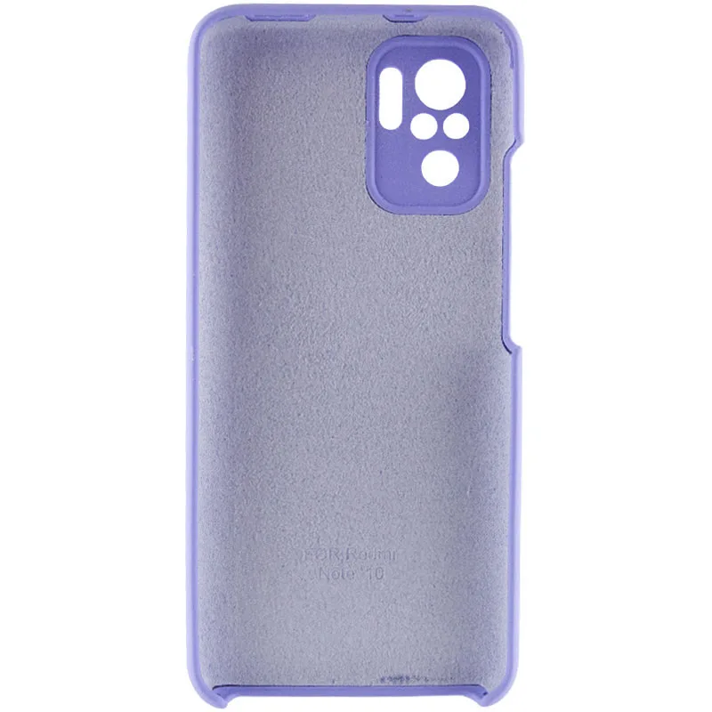 Чохол Silicone Cover із захистом камери (AAA) для Xiaomi Redmi Note 10 / Note 10s