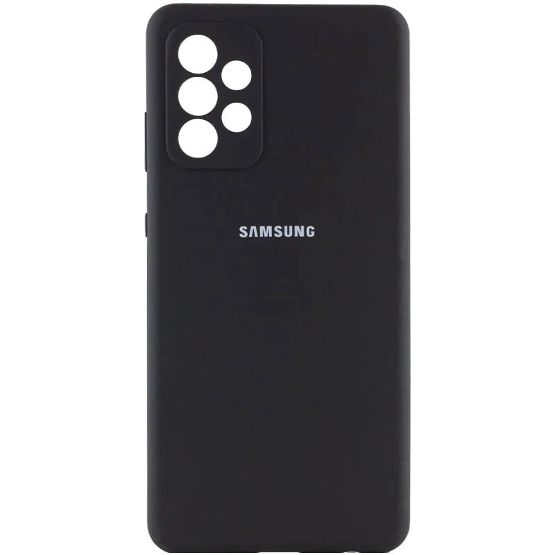 Чохол Silicone Cover із захистом камери (AA) для Samsung Galaxy A52 4G / A52 5G / A52s