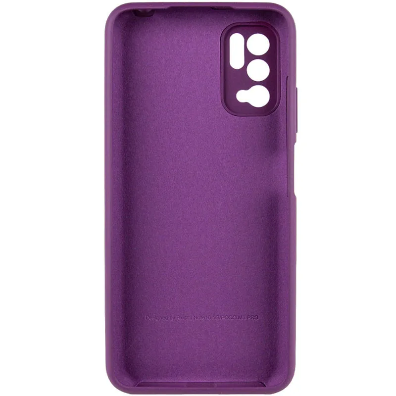 Чохол Silicone Cover із захистом камери (AA) для Xiaomi Redmi Note 10 5G / Poco M3 Pro