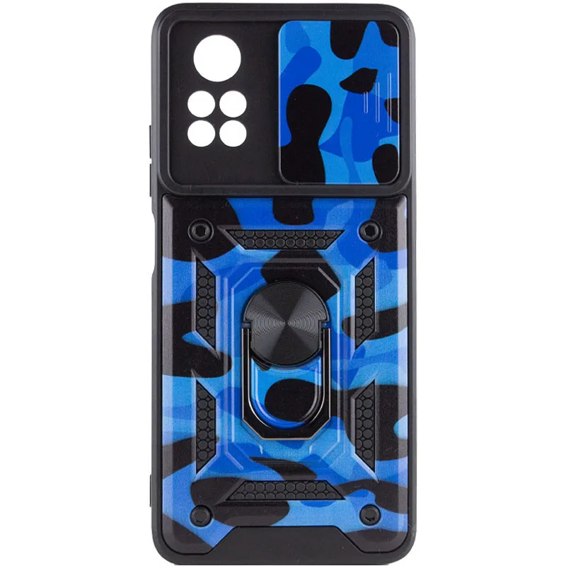 Протиударний чохол Camshield Serge Ring Camo для Xiaomi Poco X4 Pro 5G