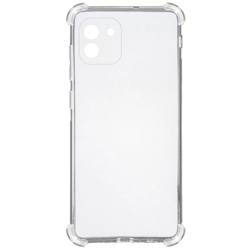 TPU чохол GETMAN Ease logo посилені кути для Samsung Galaxy A03