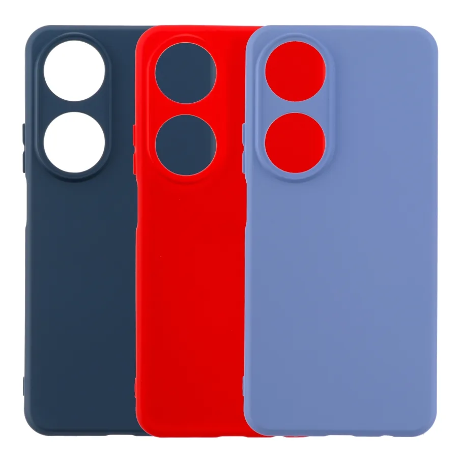 Чохол Silicone Cover Full Camera (A) для Huawei Honor X7B 14.Red