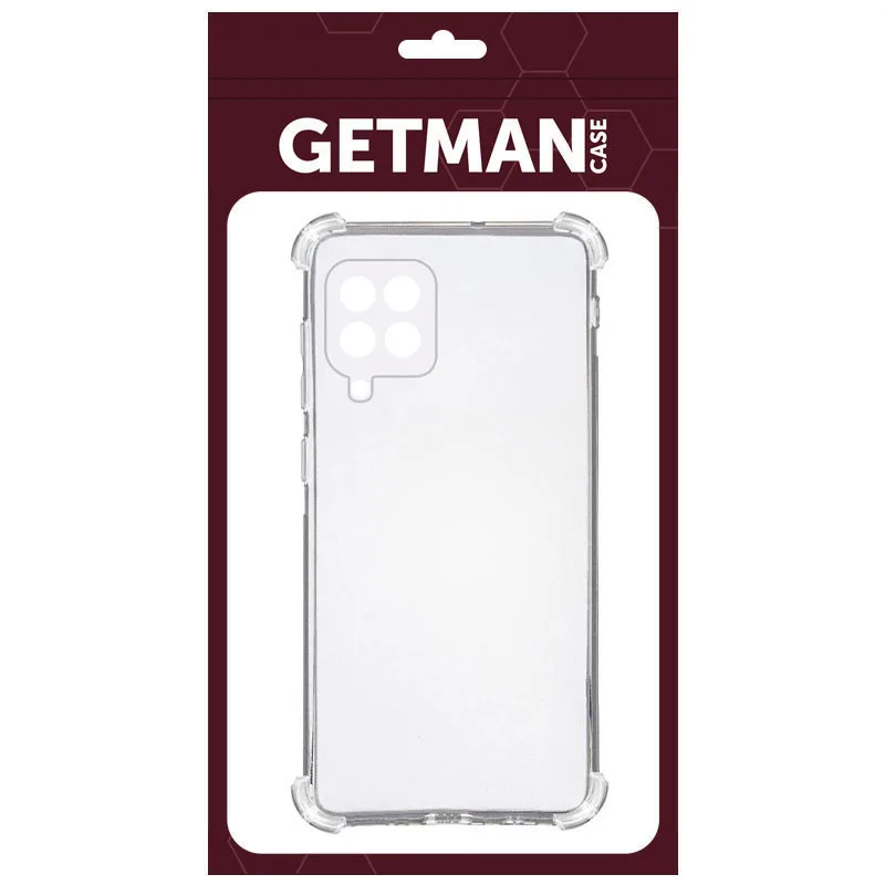 TPU чохол GETMAN Ease logo посилені кути для Samsung Galaxy M33 5G