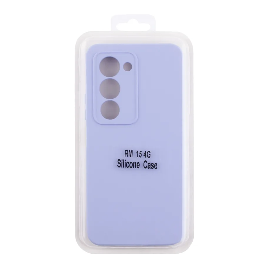 Чохол Silicone Cover Full Camera (A) для Xiaomi Redmi 15 4G 05.Lilac