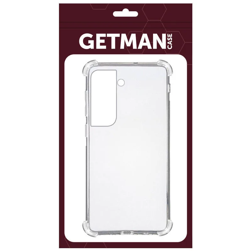 TPU чохол GETMAN Ease logo посилені кути для Samsung Galaxy S23+
