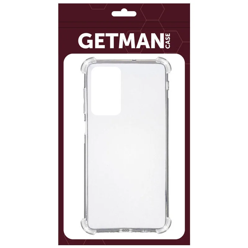 TPU чохол GETMAN Ease logo посилені кути для Xiaomi Redmi Note 12 4G