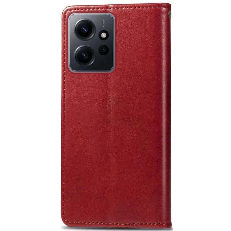 Шкіряний чохол книжка GETMAN Gallant (PU) для Xiaomi Redmi Note 12 4G