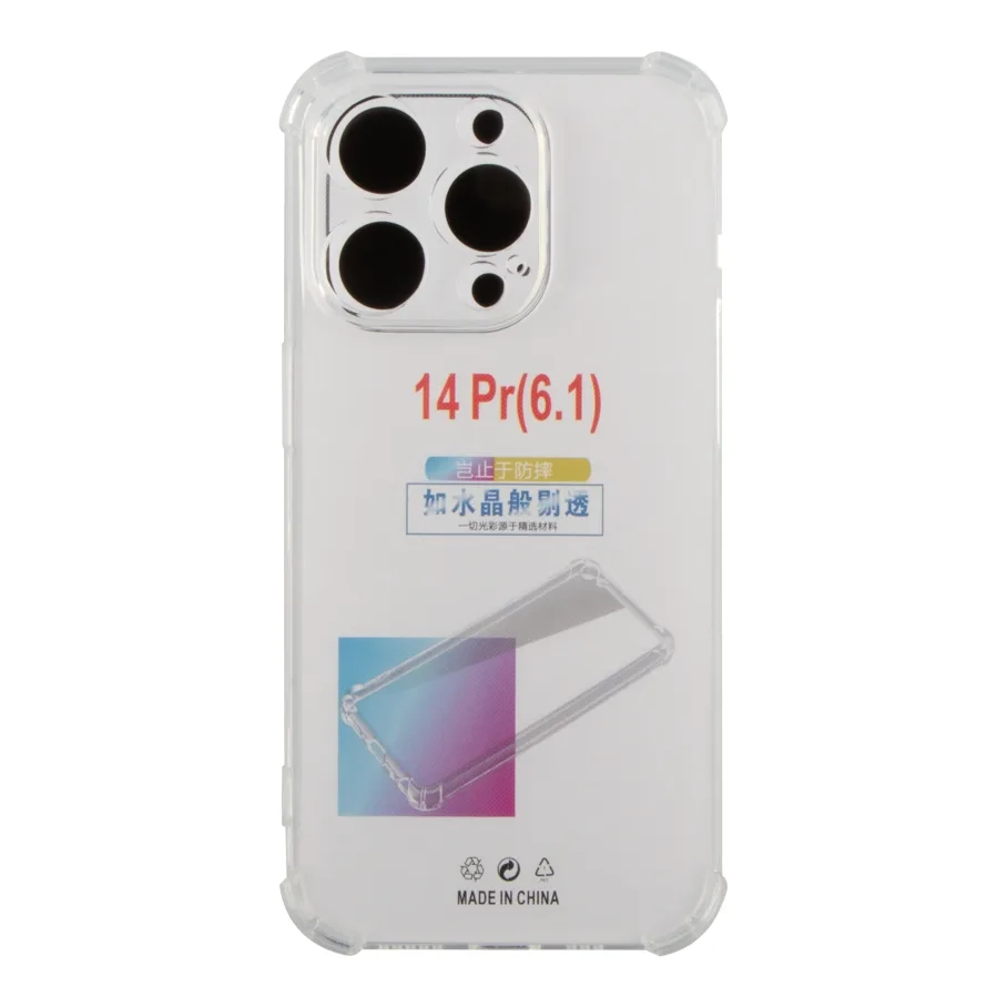 Чохол TPU Virgin Hard Full Camera для Xiaomi 14 Pro Transparent