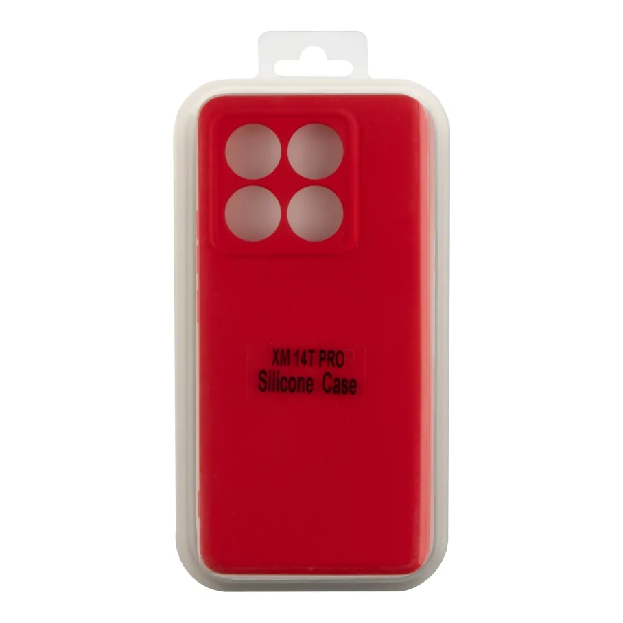 Чохол Silicone Cover Full Camera (A) для Xiaomi 14T 14.Red