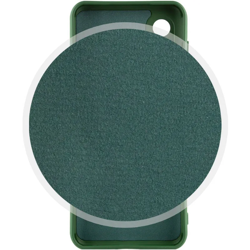 Чохол Silicone Cover Lakshmi із захистом камери (AAA) для Samsung Galaxy S23 Ultra