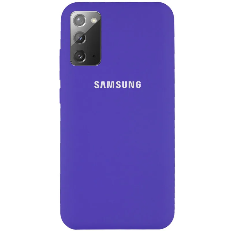 Чохол Silicone Cover Full Protective (AA) для Samsung Galaxy Note 20