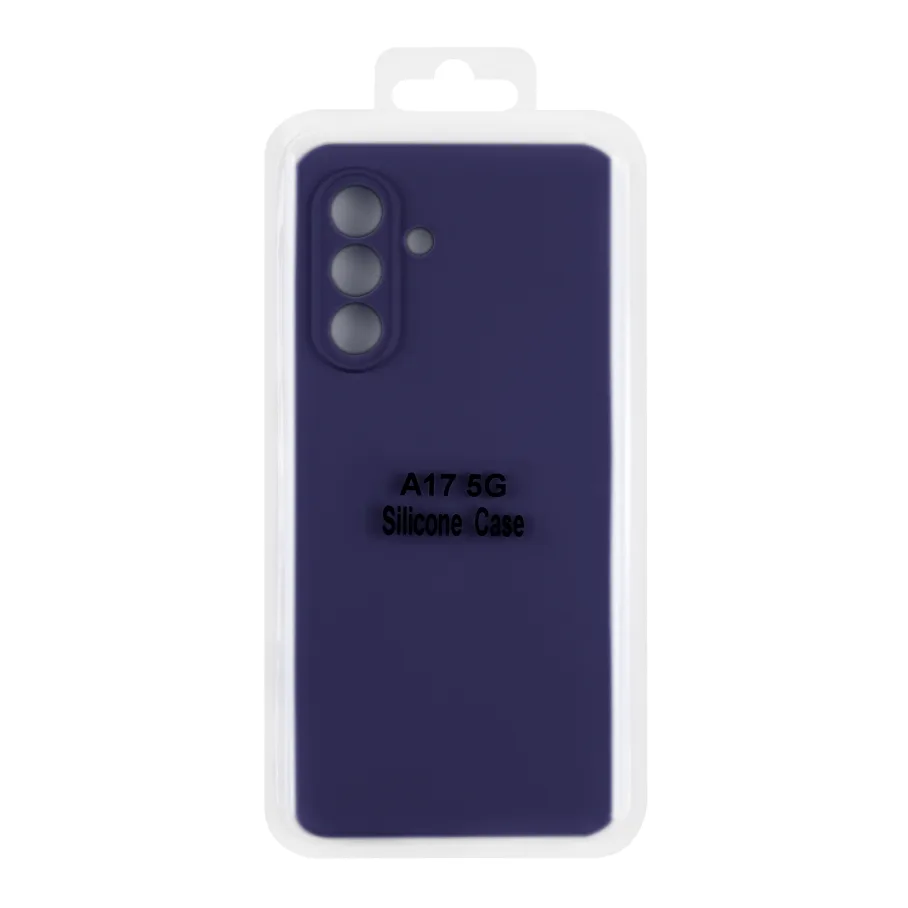 Чохол Silicone Cover Full Camera (A) для Samsung Galaxy A17 (A175)/A17 5G (A176) 34.Purple