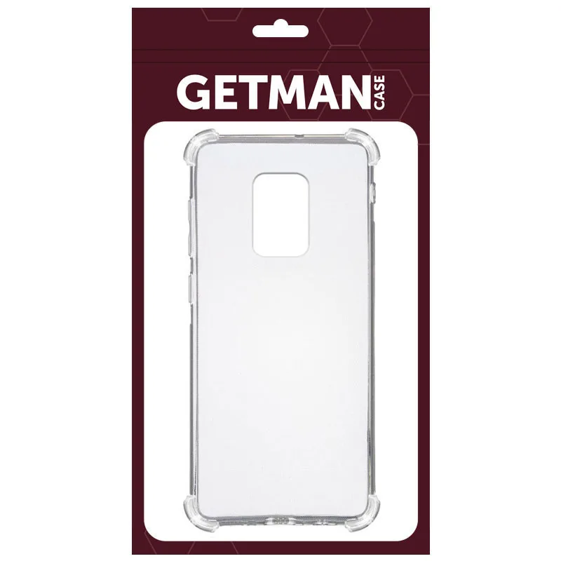 TPU чохол GETMAN Ease logo посилені кути для Xiaomi Redmi Note 9s / Note 9 Pro / Note 9 Pro Max
