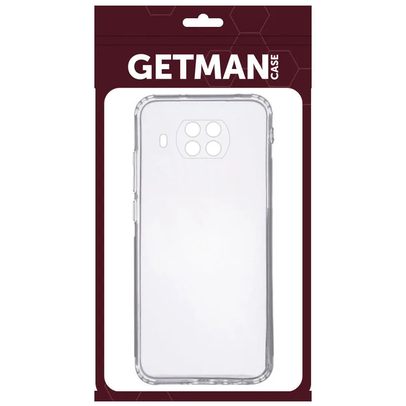 TPU чохол GETMAN Clear 1,0 mm для Xiaomi Mi 10T Lite / Redmi Note 9 Pro 5G