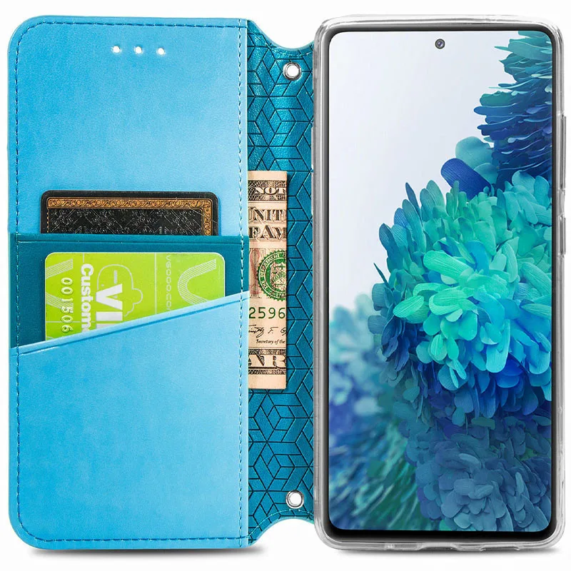 Шкіряний чохол книжка GETMAN Mandala (PU) для Xiaomi Mi 10T Lite / Redmi Note 9 Pro 5G