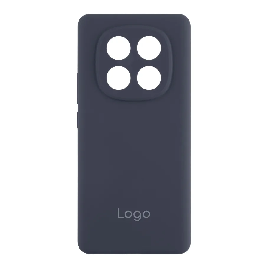 Чохол Liquid Silicone (AA) Full Camera для Xiaomi Redmi Note 14 Pro 4G 08.Dark Blue