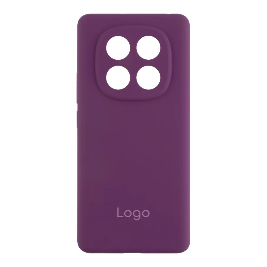 Чохол Liquid Silicone (AA) Full Camera для Xiaomi Redmi Note 14 Pro 4G 43.Grape