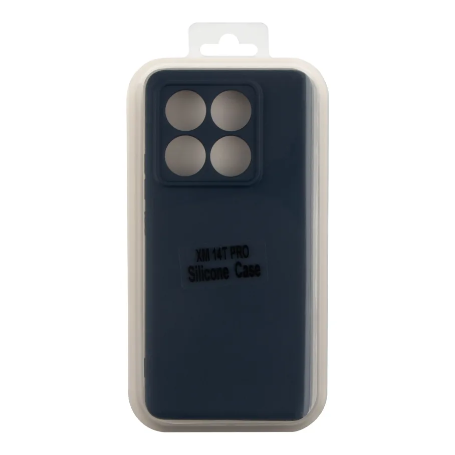 Чохол Silicone Cover Full Camera (A) для Xiaomi 14T Pro 08.Dark Blue