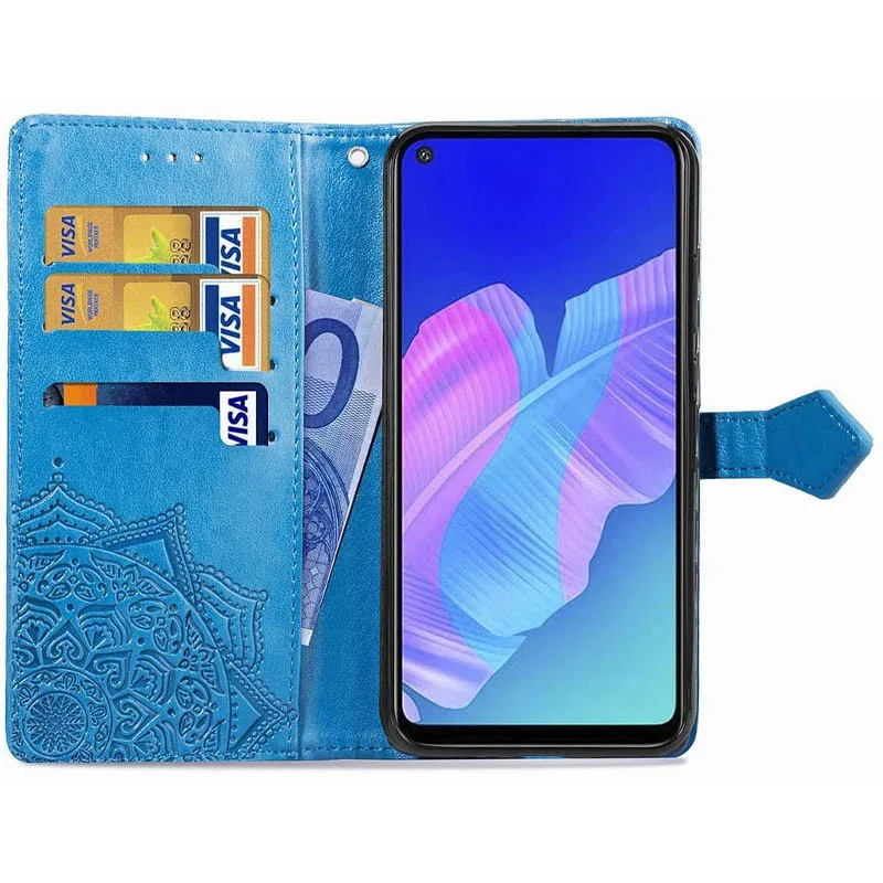 Шкіряний чохол (книжка) Art Case з візитницею для Oppo A52 / A72 / A92