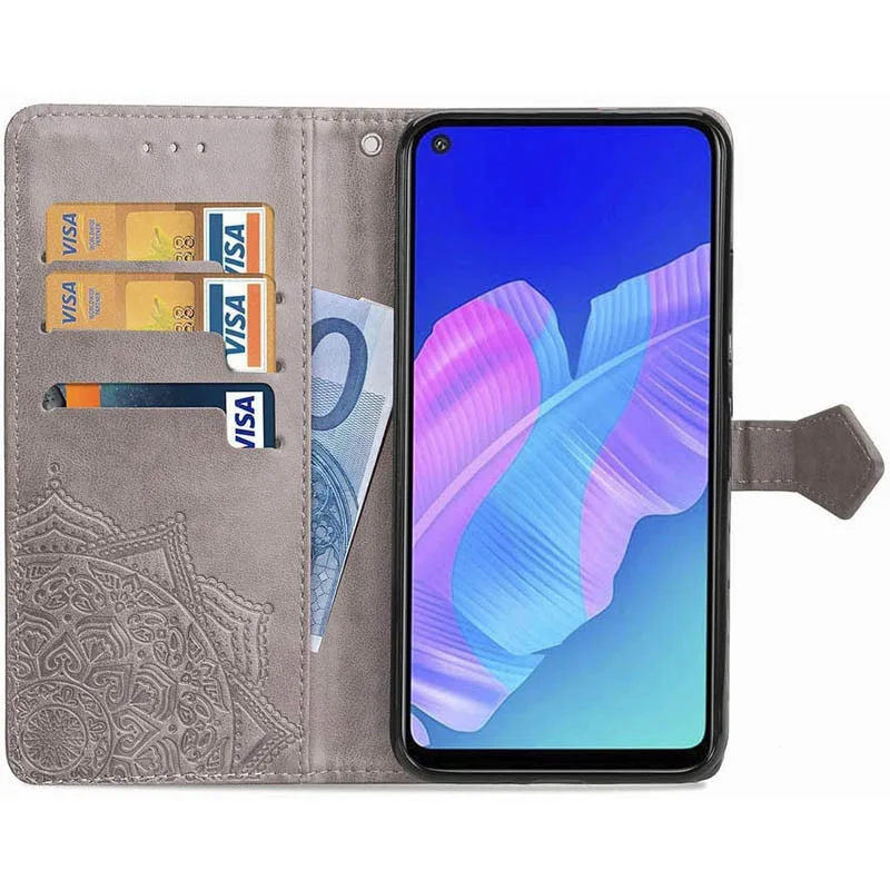 Шкіряний чохол (книжка) Art Case з візитницею для Oppo A52 / A72 / A92