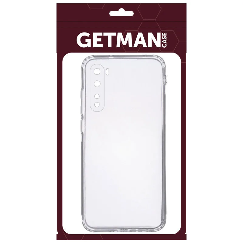 TPU чохол GETMAN Прозорий 1,0 mm для OnePlus Nord / OnePlus Z