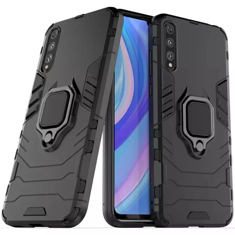 Протиударний чохол Transformer Ring for Magnet для Huawei Y8p (2020) / P Smart S