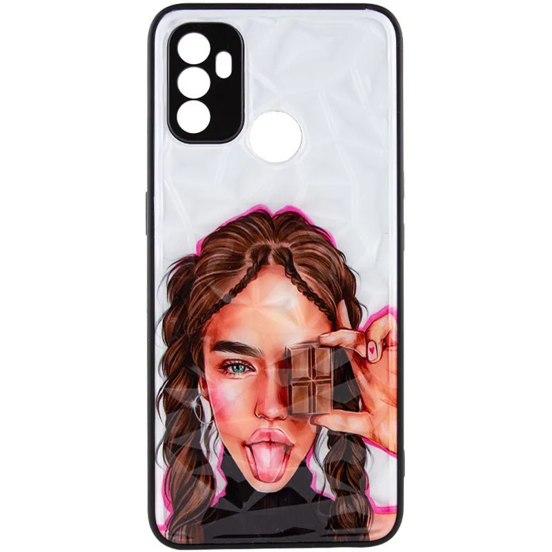 TPU+PC чохол Prisma Ladies для Oppo A53 / A32 / A33