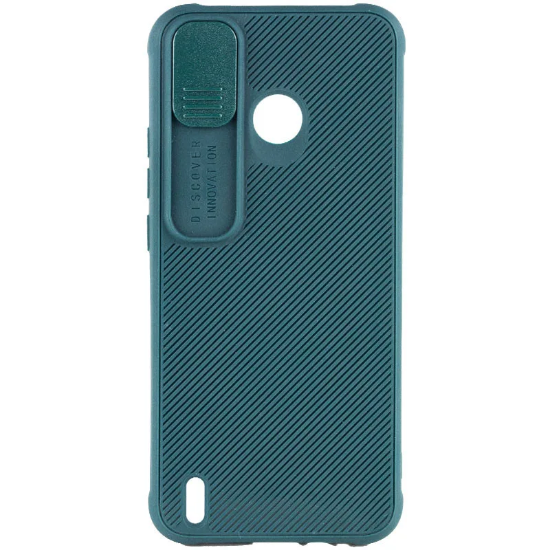 Чохол Camshield TPU зі шторкою захищаючою камеру для TECNO Spark 6 Go
