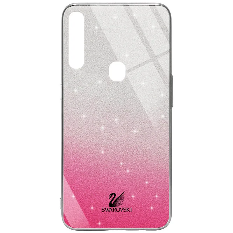 TPU+Glass чохол Swarovski для Oppo A31