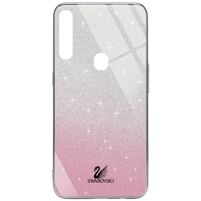 TPU+Glass чохол Swarovski для Oppo A31