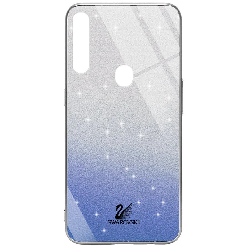 TPU+Glass чохол Swarovski для Oppo A31