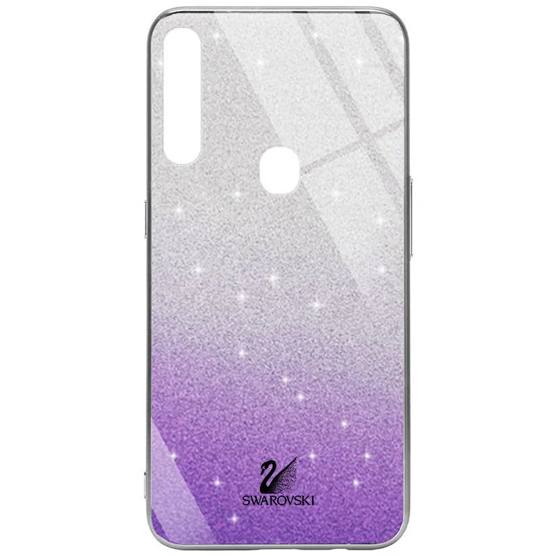 TPU+Glass чохол Swarovski для Oppo A31