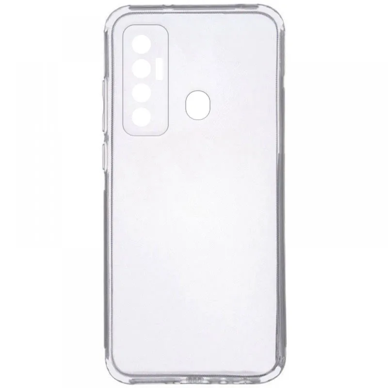 TPU чохол Epic Transparent 1,5mm із захистом камери для TECNO Camon 17