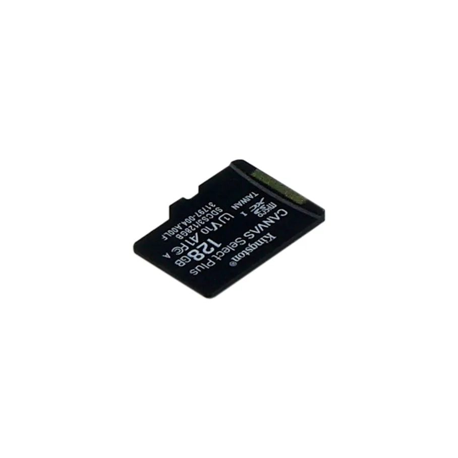 Карта Пам'яті Kingston Canvas Select Plus Gen3 microSDXC (UHS-1) 128gb 10 Class Чорний