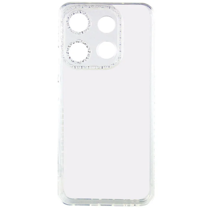 Чохол TPU Starfall Прозорий для Tecno Spark Go 2023