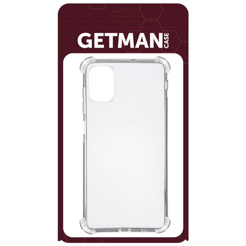 TPU чохол GETMAN Ease logo посилені кути для Motorola Moto G31