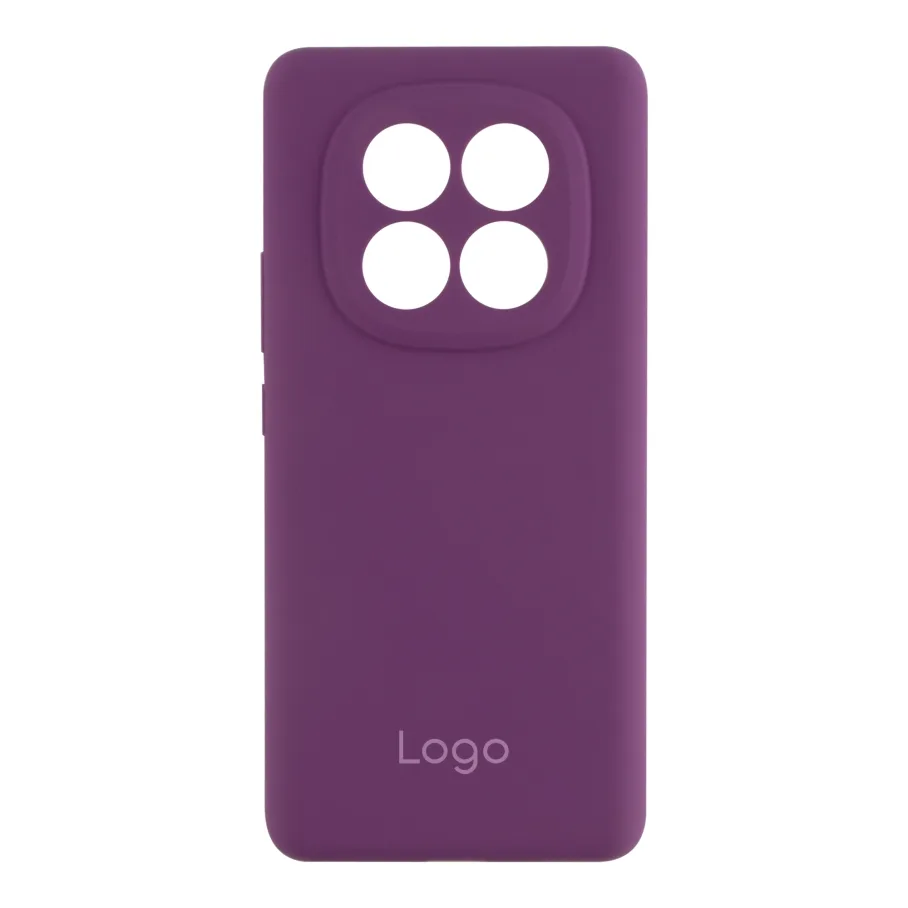 Чохол Liquid Silicone (AA) Full Camera для Xiaomi Redmi Note 14 Pro+ 5G 43.Grape
