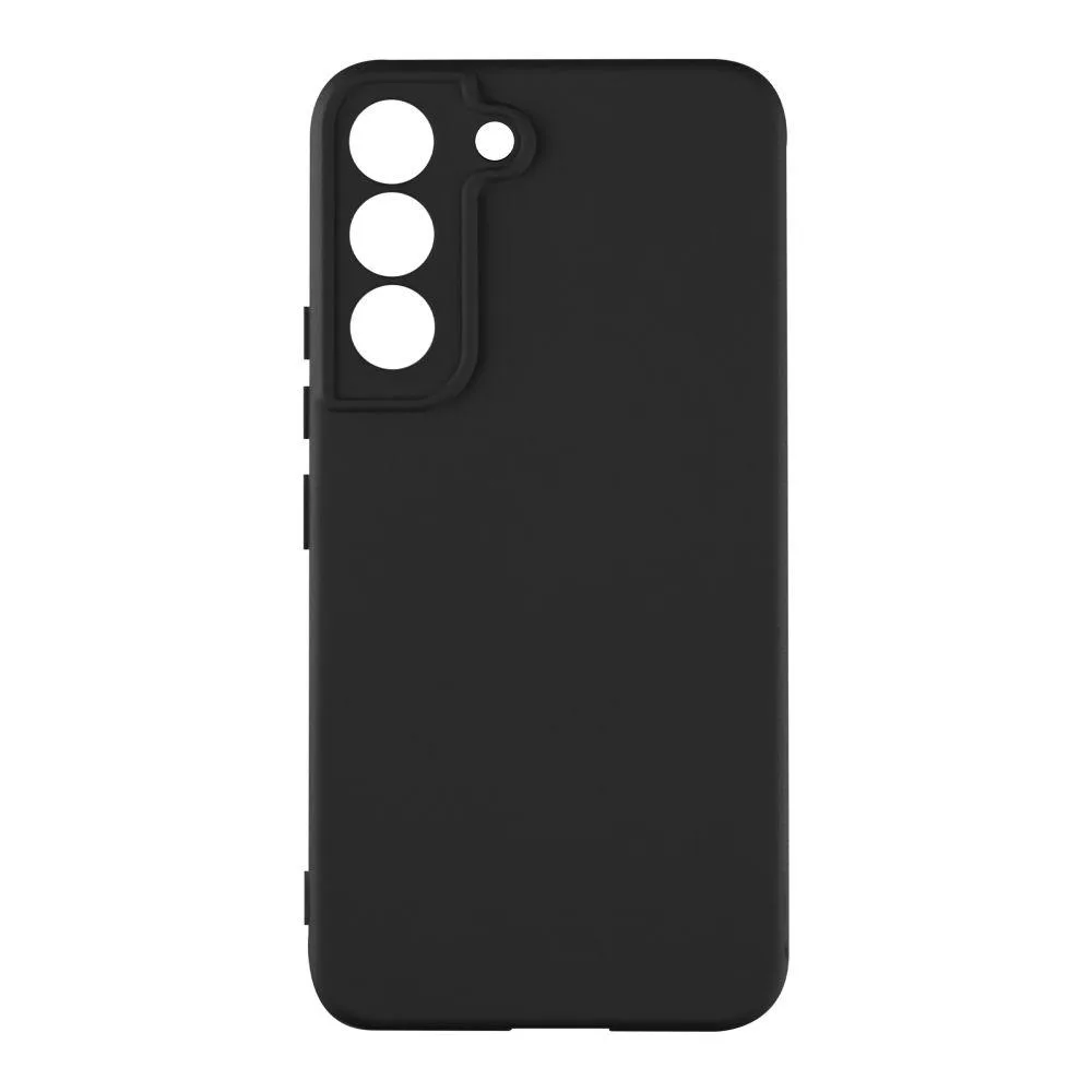 Чохол Silicone Cover з повним захистом камери (A) для Samsung Galaxy S22 (S901) Колір 18.Чорний