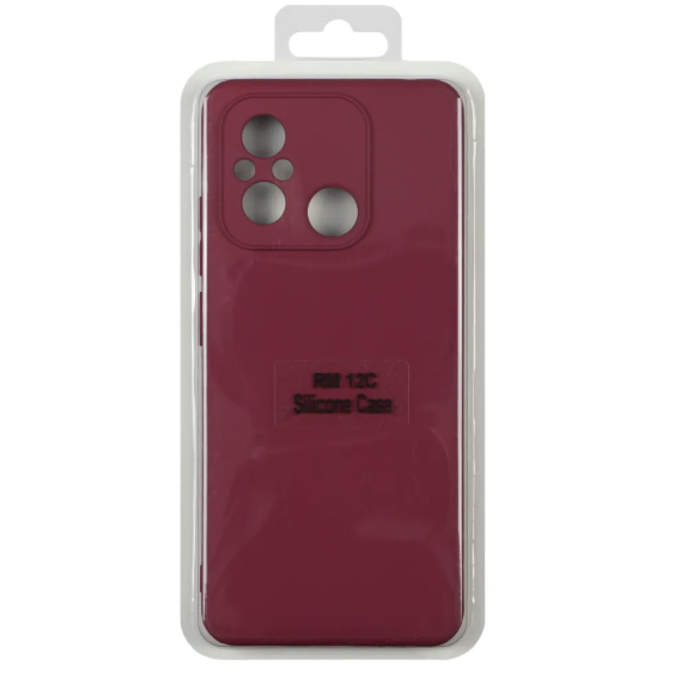 Чохол Silicone Cover з повним захистом камери (A) для Samsung Galaxy A10 (A105) Колір 42.Бордовий