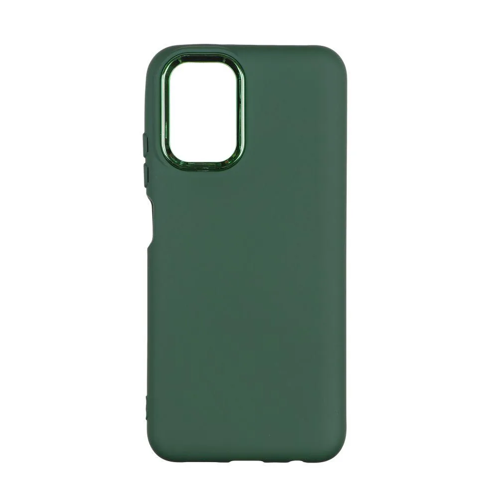 Чохол Silicone Cover Metal frame (AA) для Xiaomi Червонийmi Note 10 / Note 10s Колір 04.Yellow