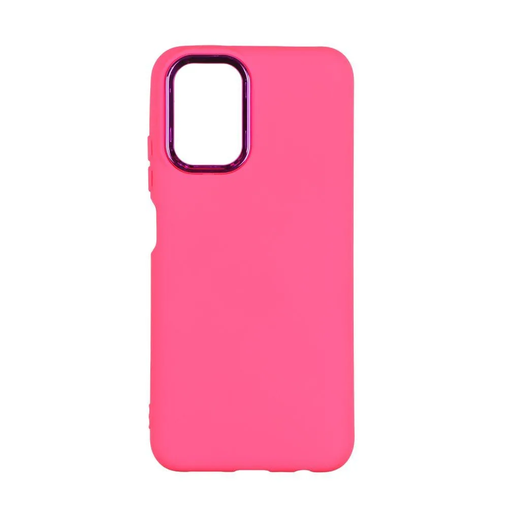 Чохол Silicone Cover Metal frame (AA) для Xiaomi Червонийmi Note 10 / Note 10s Колір 04.Yellow