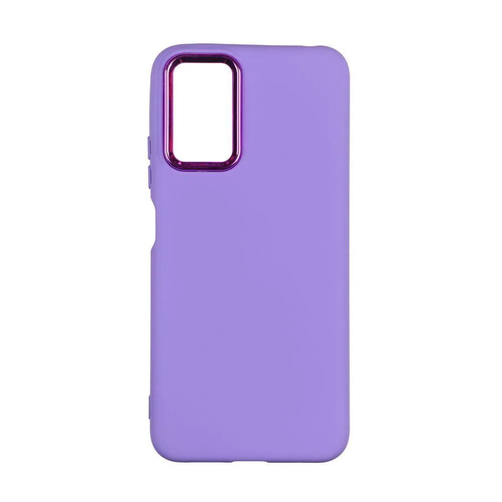 Чохол Silicone Cover Metal frame (AA) для Xiaomi Червонийmi Note 10 / Note 10s Колір 06.Light Рожевий