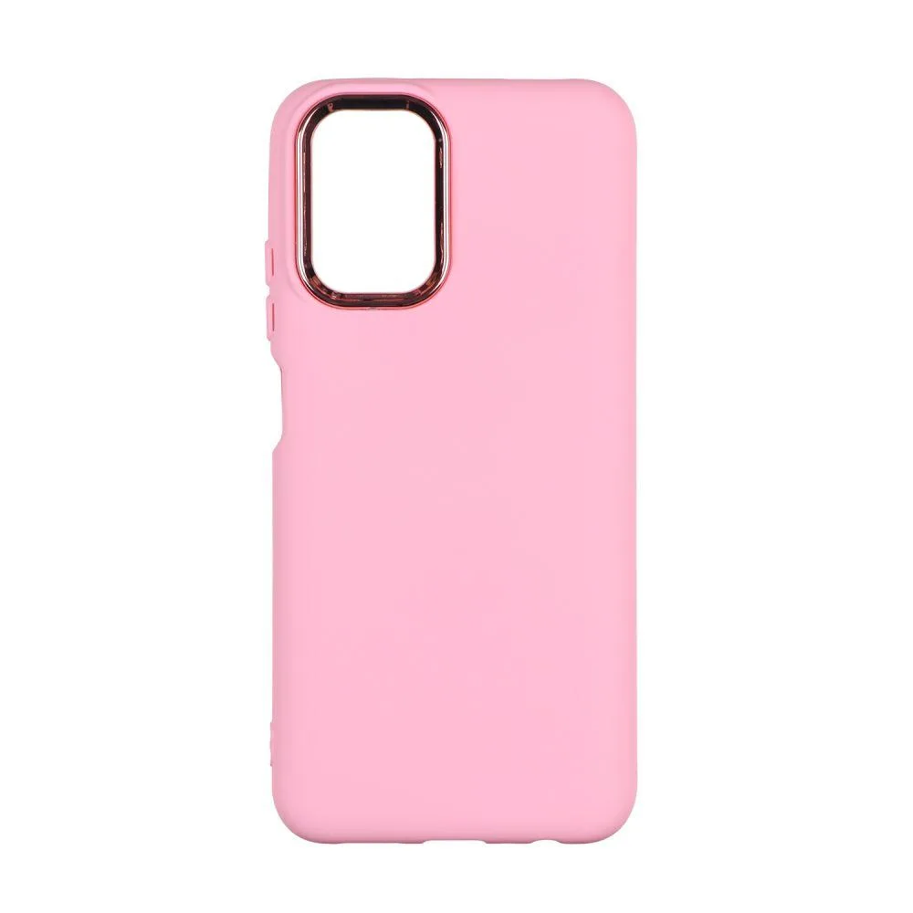 Чохол Silicone Cover Metal frame (AA) для Xiaomi Червонийmi Note 10 / Note 10s Колір 82.Elderberry