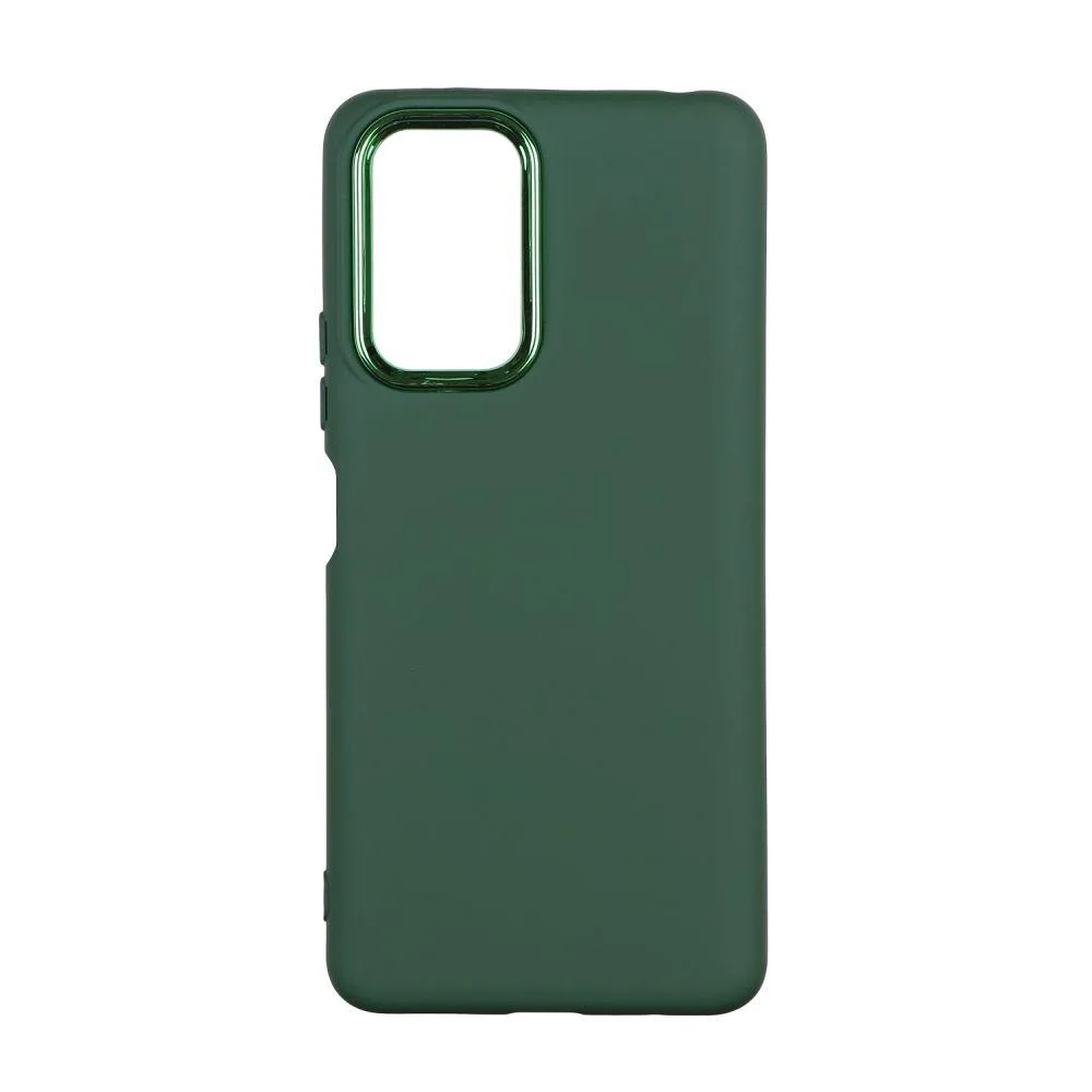 Чохол Silicone Cover Metal frame (AA) для Xiaomi Червонийmi Note 10 Pro/10 Pro Max 4G Колір 38.Shiny Рожевий