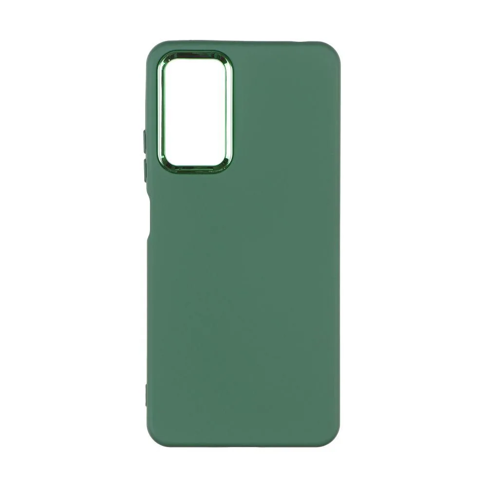 Чохол Silicone Cover Metal frame (AA) для Xiaomi Redmi Note 11 Pro 4G/5G / 12 Pro 4G Колір 06.Light pink